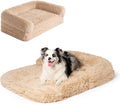 Foldable XXL Dog Bed for Large Sized Dog - Orthopedic Faux Fur Pet