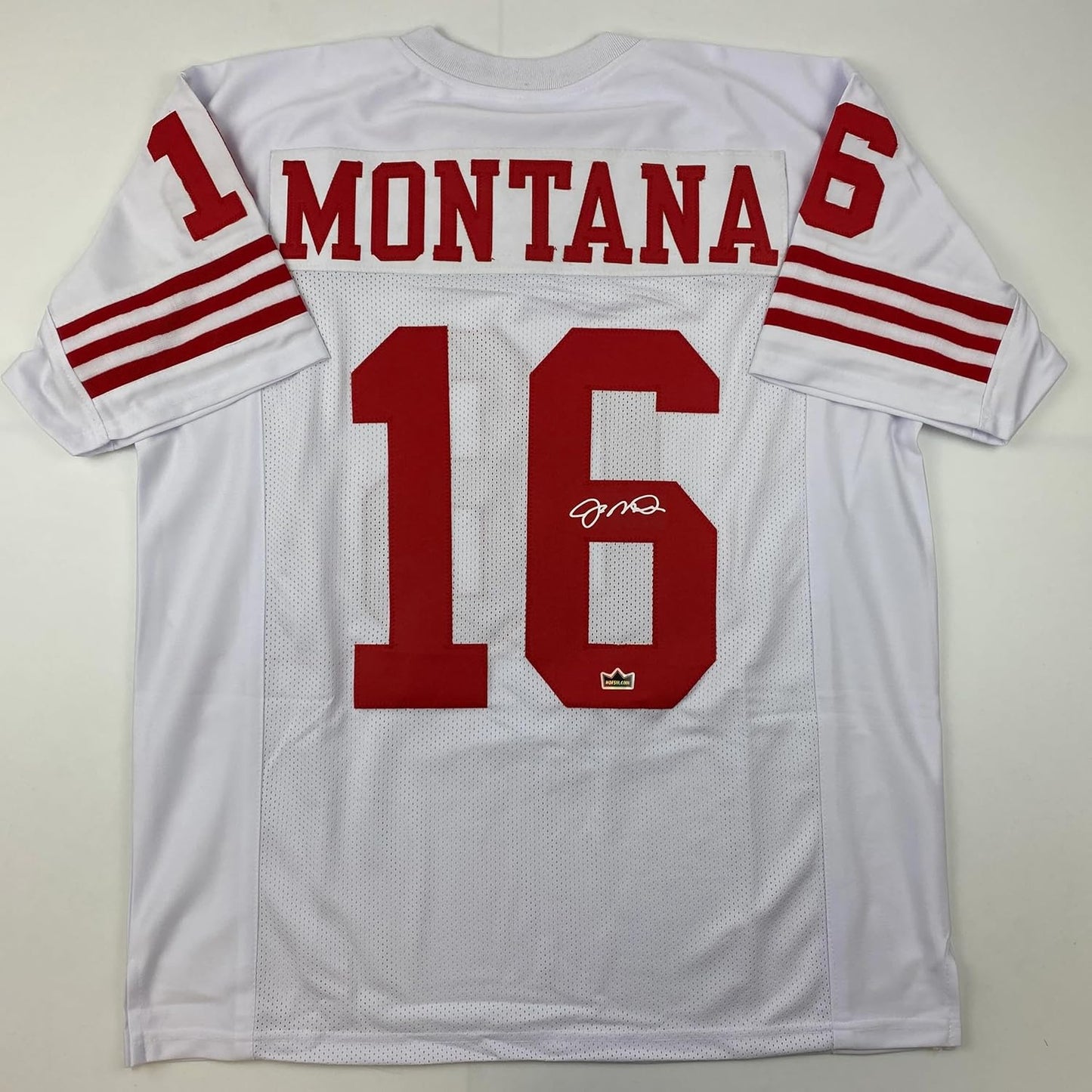 Facsimile Autographed Joe Montana San Francisco Jersey XL