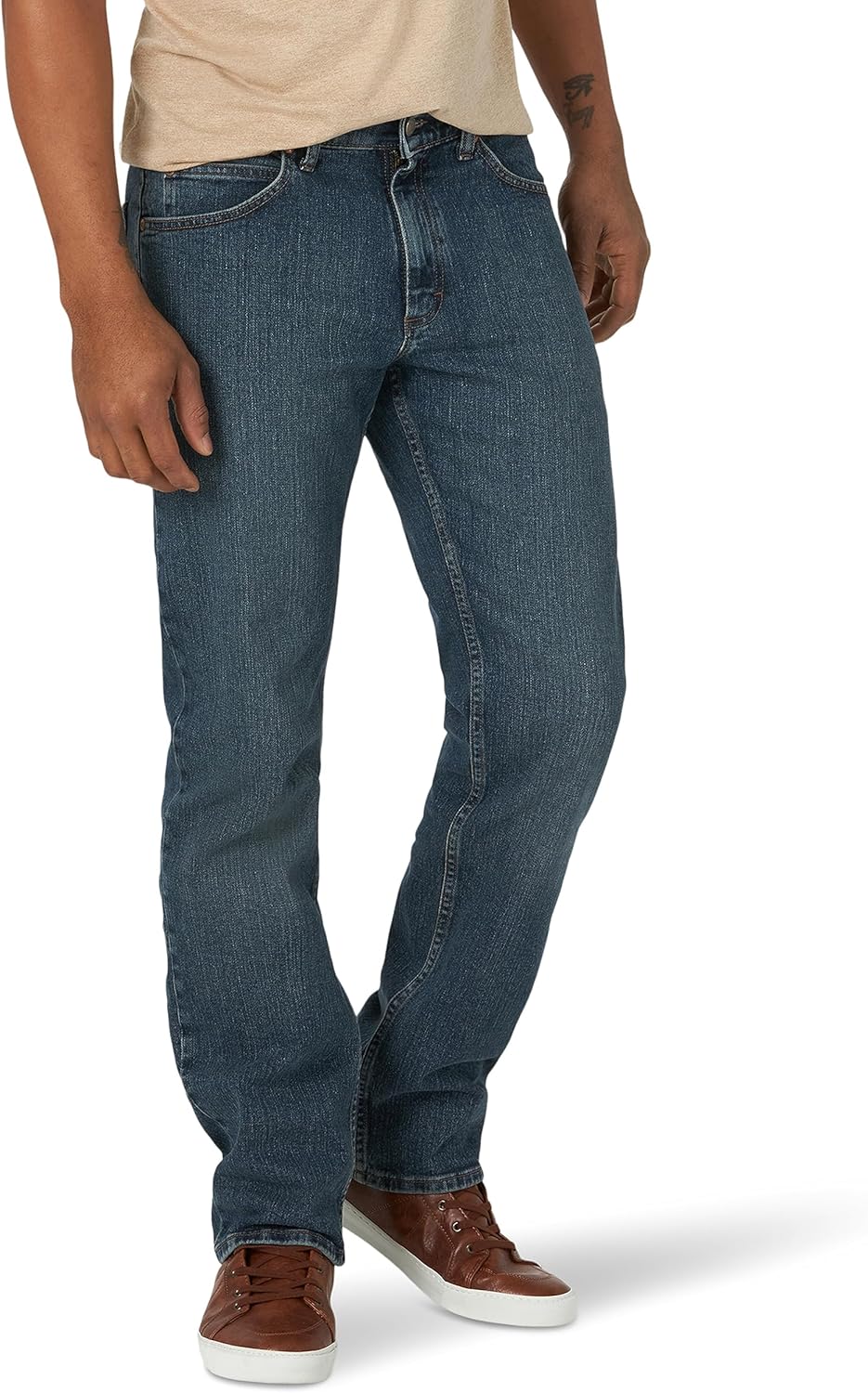 Lee Men's Legendary Regular Straight Jean for Ultimate Comfort