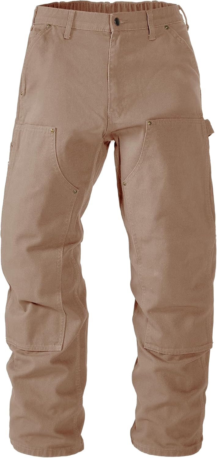 Soojun Men's Heavyweight Work Pants for Tough Jobs and Comfort