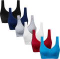 Vermilion Bird Seamless 3 Pack Sports Bra - Comfortable Low-Impact Fit