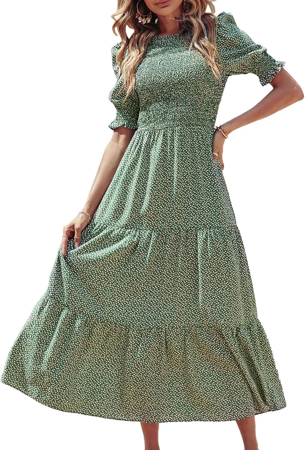BTFBM Women Casual Summer Dresses for Spring and Beach Fun