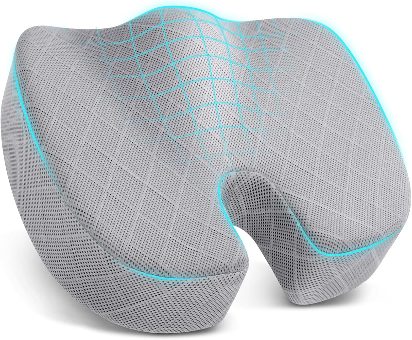 TushGuard Office Seat Cushion for Sciatica & Back Pain Relief
