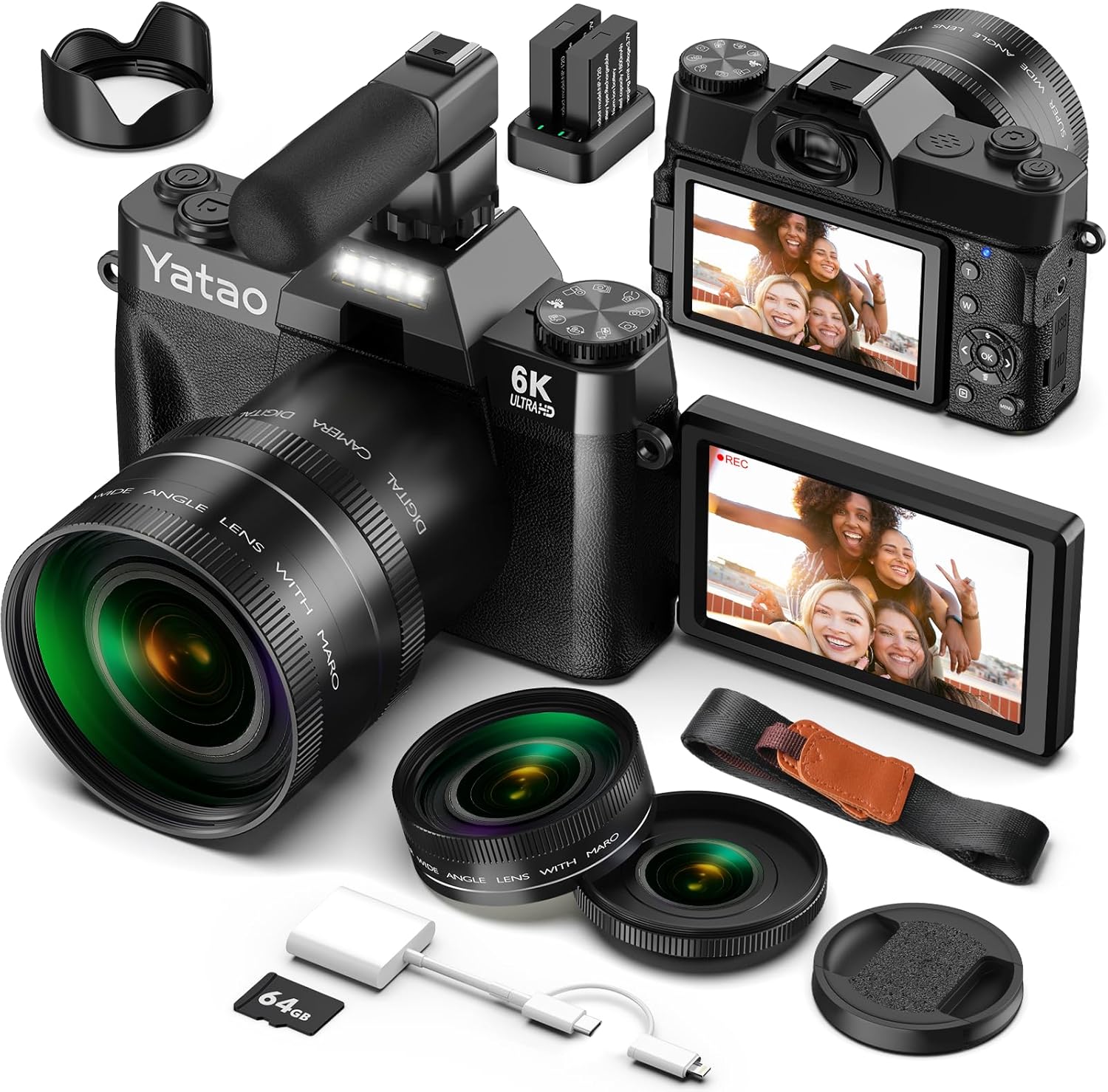 Yatao 6K Camera: Perfect for Vlogging!