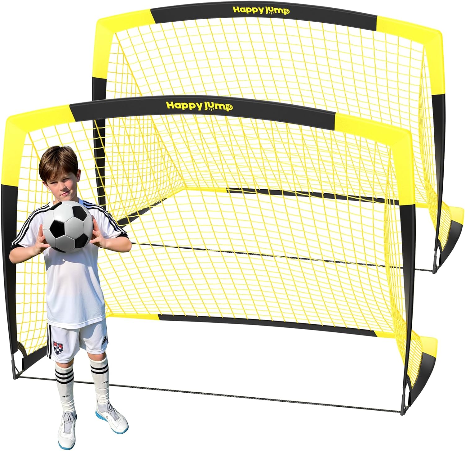 Pop Up Foldable Soccer Goal for Backyard Play - 7x5FT & More