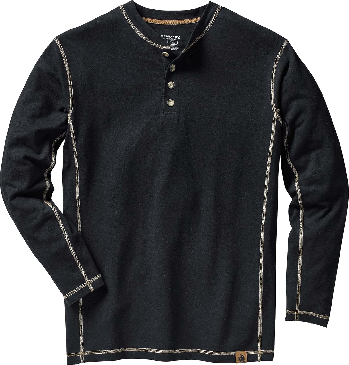 Legendary Whitetails Men's Henley Shirt for Casual Style