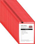 Nezyo Dry Erase Ticket Holders 14 x 10 in - Reusable Shop Pockets