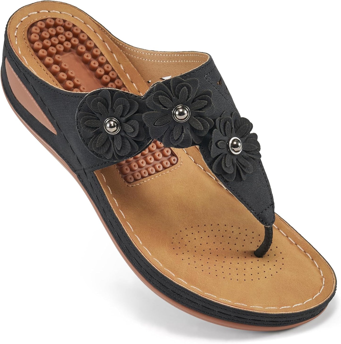 FUDYNMALC Sandals Women Wedge Shoes for Summer Comfort