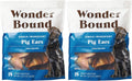 Wonder Bound Whole Pig Ears Dog Treats - Single Ingredient Chews