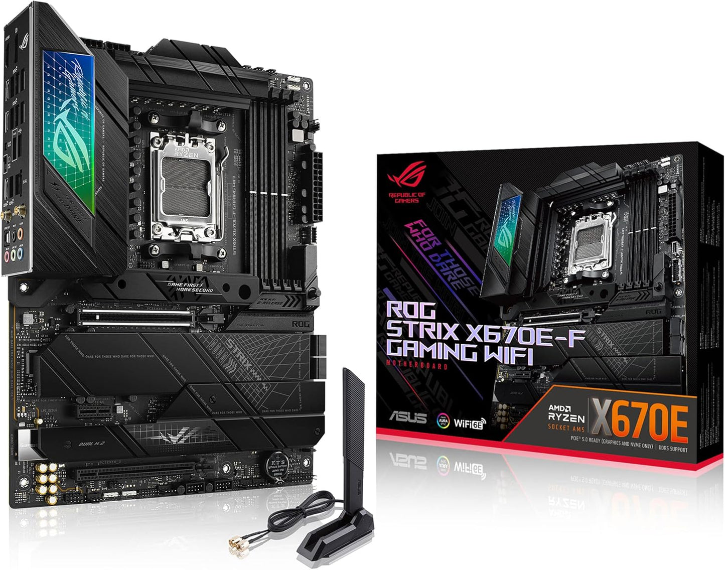 ASUS ROG STRIX X670E-F: Ultimate Performance with DDR5