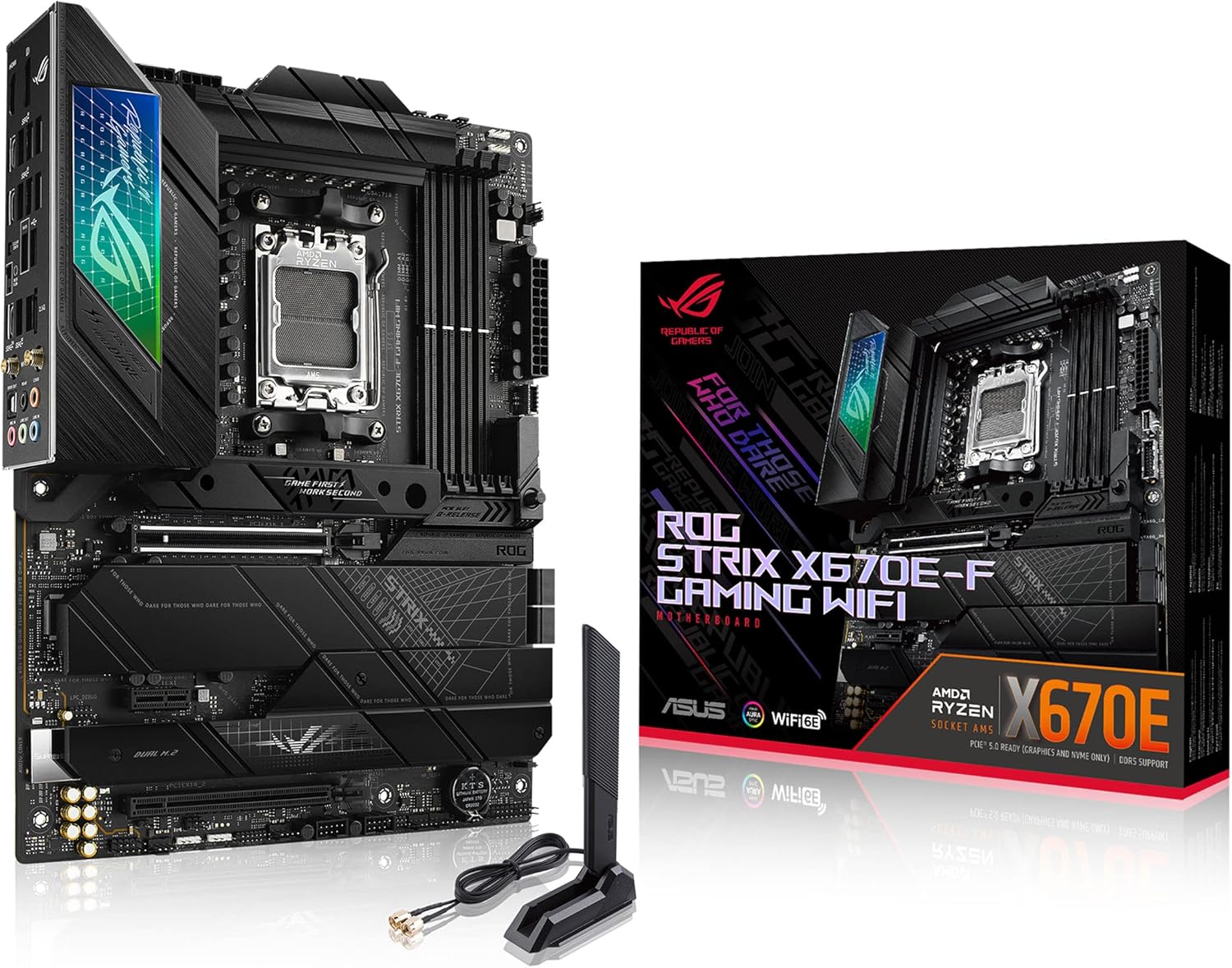ASUS ROG STRIX X670E-F: Ultimate Performance with DDR5