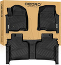 OEDRO Upgraded Floor Mats for Chevy Silverado GMC Sierra - AllWeather