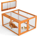 Portable Chicken Coop with UV-Proof Panel - Foldable Outdoor Hutch
