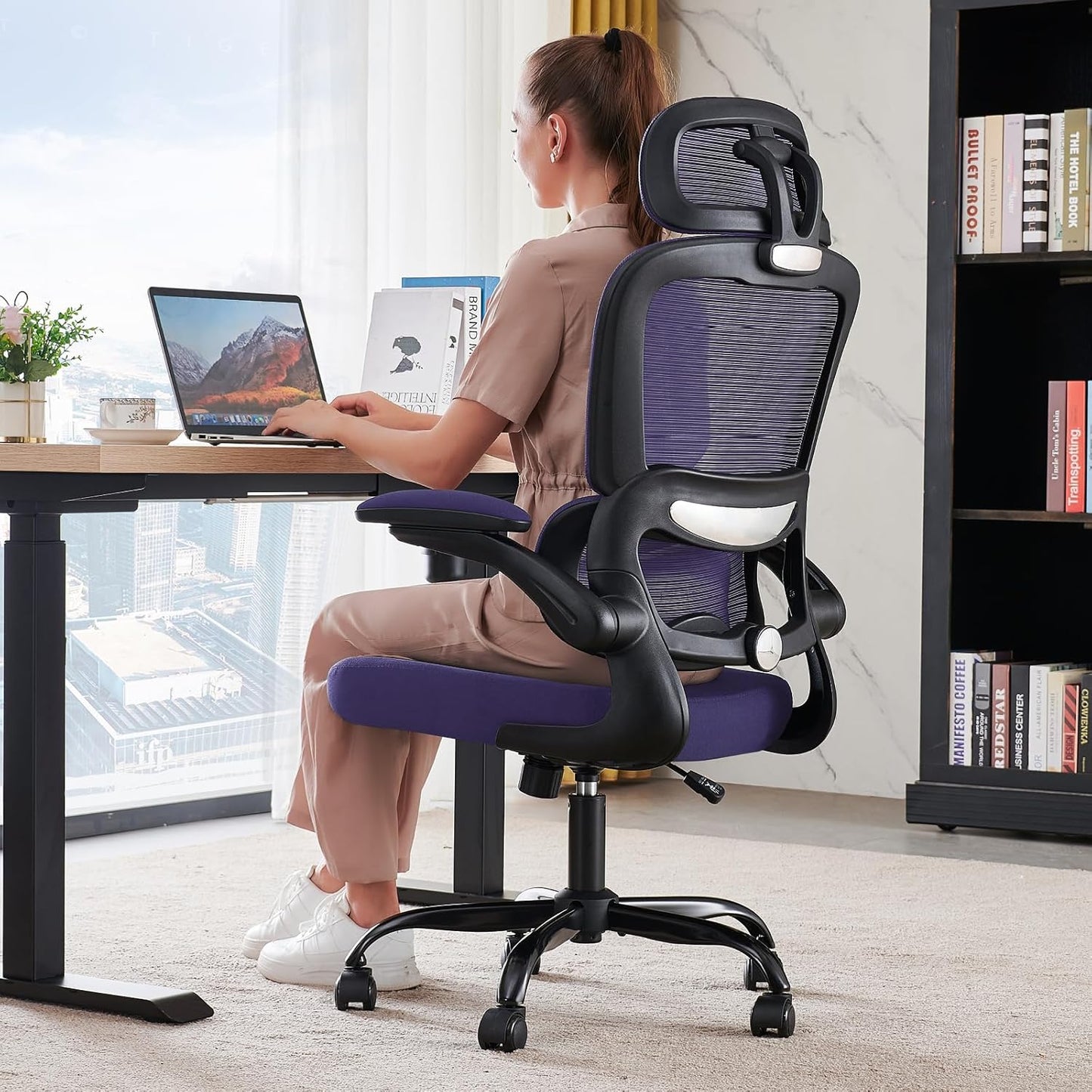 Ergonomic Office Chair for Comfort and Support Up to 330 lbs