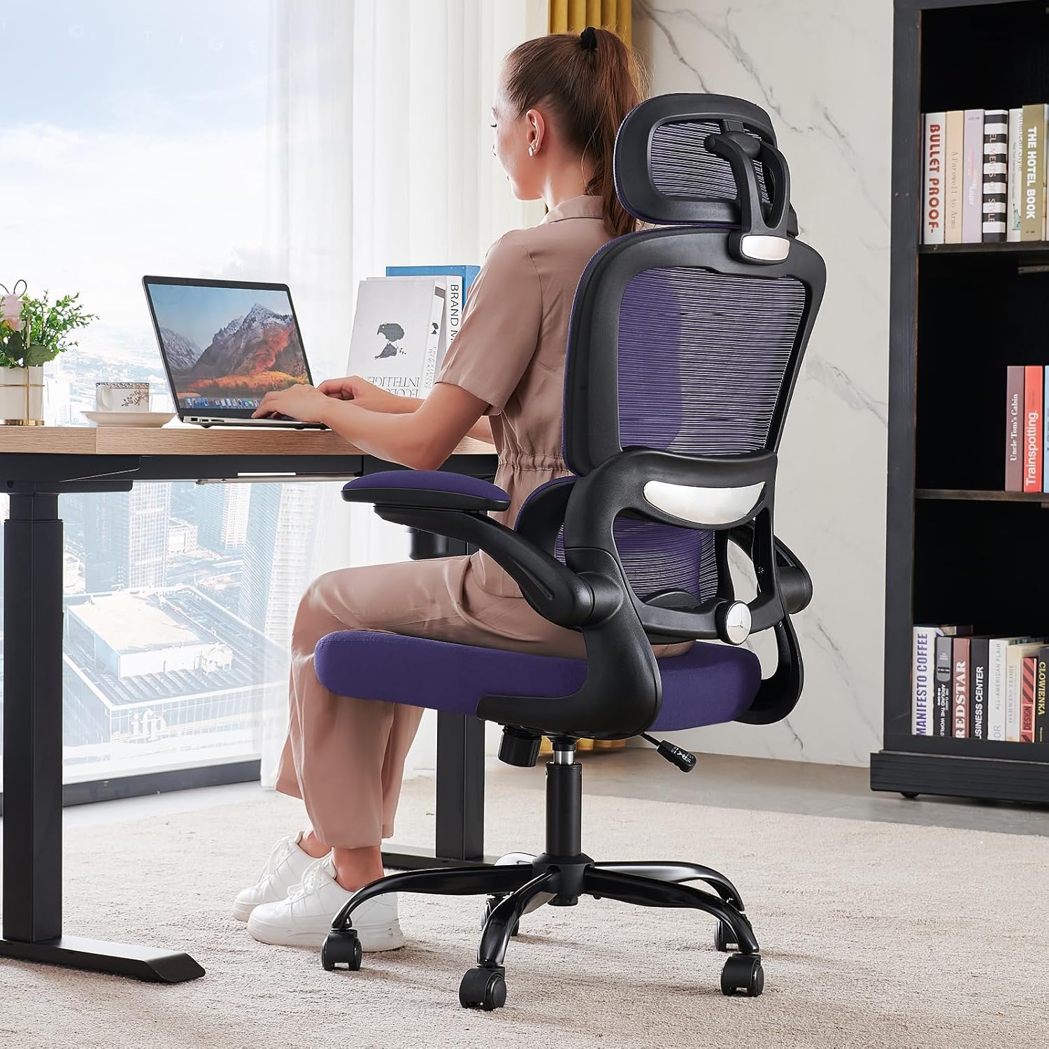 Ergonomic Office Chair for Comfort and Support Up to 330 lbs