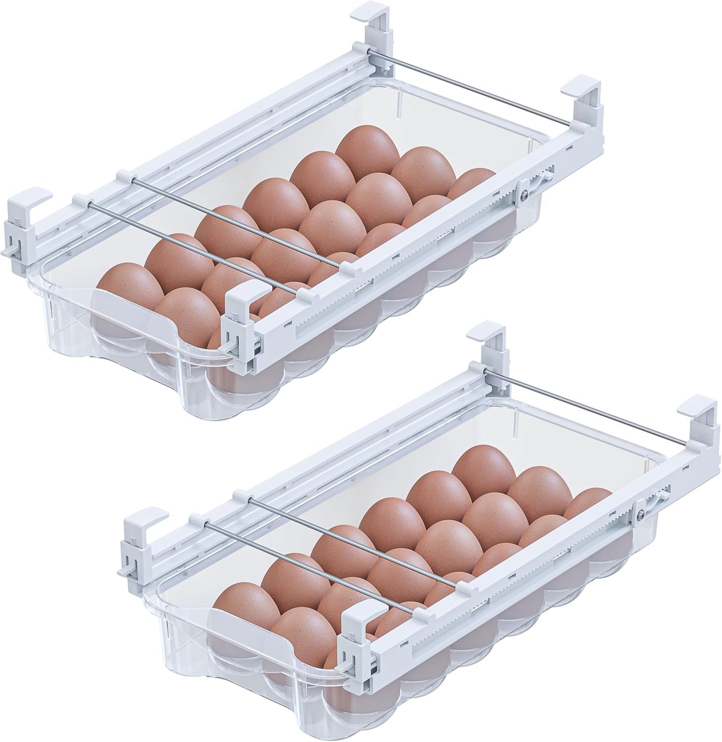 TidyFriend Refrigerator Egg Drawer for Organized Egg Storage