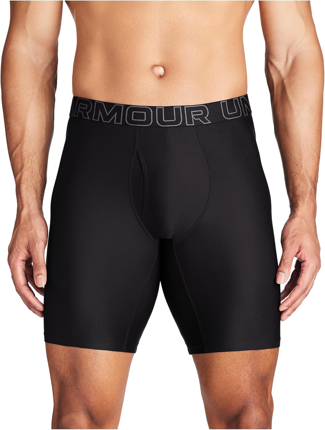 Under Armour Men's Multi-Pack Performance Tech Long-Leg Boxer Briefs