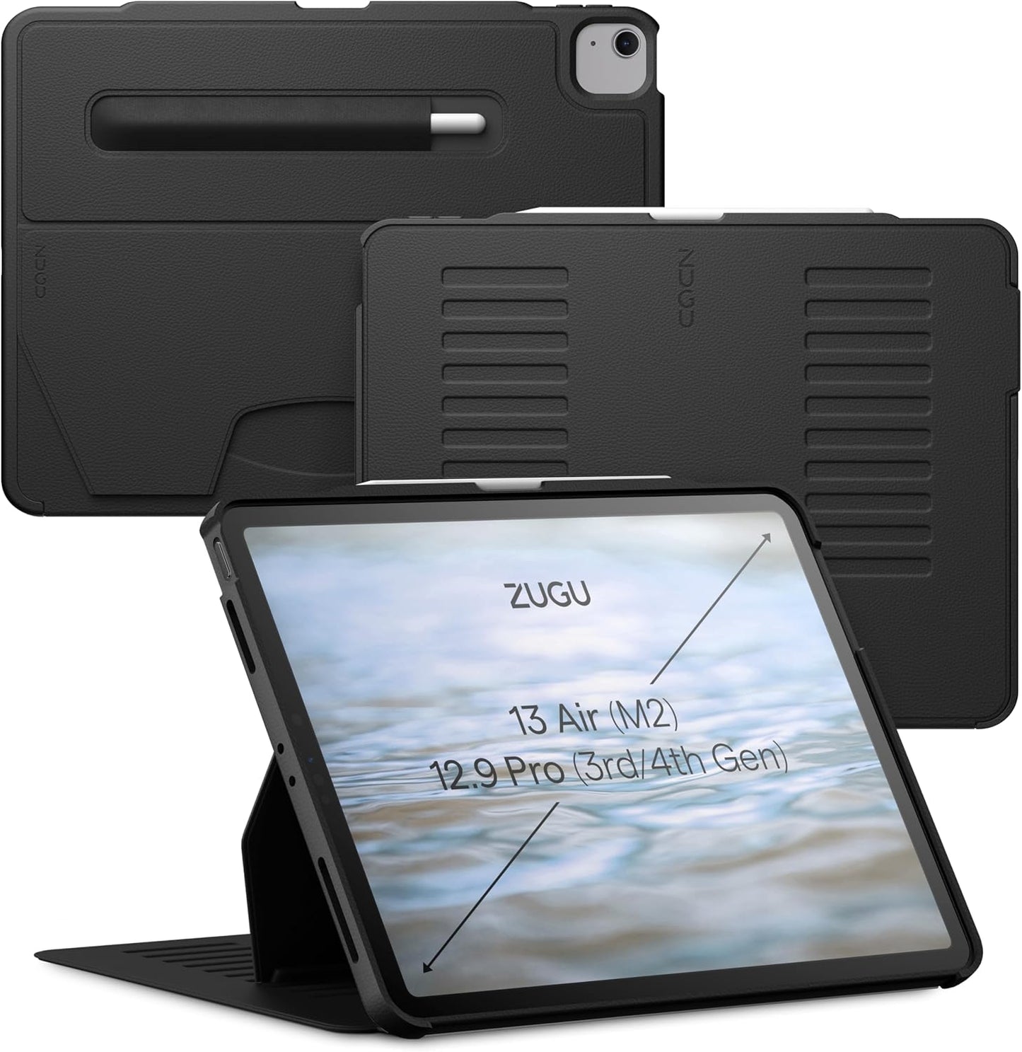 Zugu Case for iPad Air 13 Inch M3 2025 & M2 2024 - Slim Cover