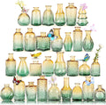 Glass Bud Vases Set of 30 Pcs for Elegant Wedding Decor