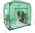 Upgraded Pop-Up Plant Greenhouse 48x48x60 in - Quick Assemble Walk-in