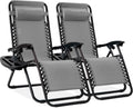 Best Choice Products Zero Gravity Lounge Chair Set of 2 - Portable