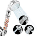 High-Pressure Filtered Shower Head Ionic Beads - Soft Water, Strong