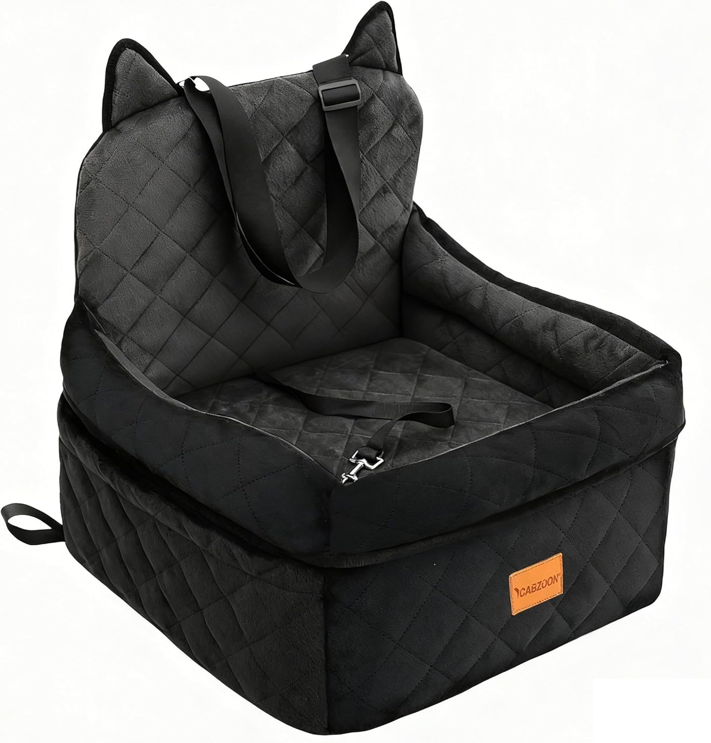 Elevated Dog Car Seat for Small/Medium Dogs Up to 35lbs