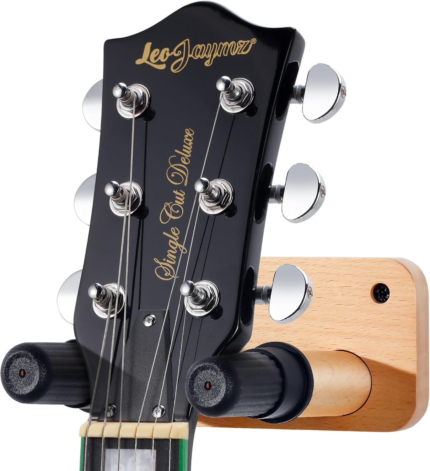 Leo Jaymz Solid Wood Guitar Wall Mount