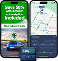 GPS Tracker for Vehicles with Magnet 4G LTE - Real-Time Anti-Theft