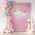 Iridescent Pink Shimmer Wall Backdrop Panels - Photo Party Backdrop