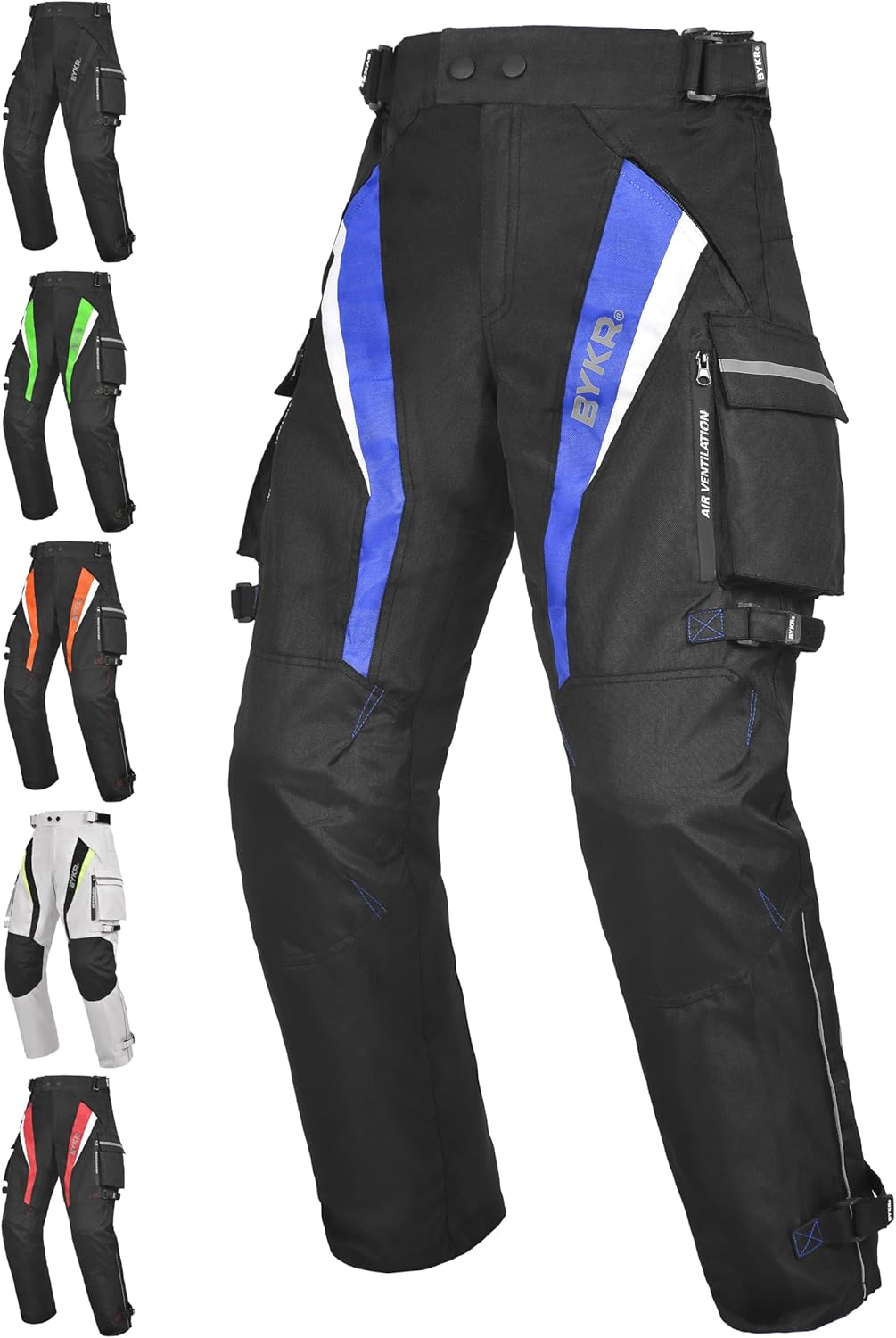 Motorcycle Pants for Men and Women Armored Cordura Overpants