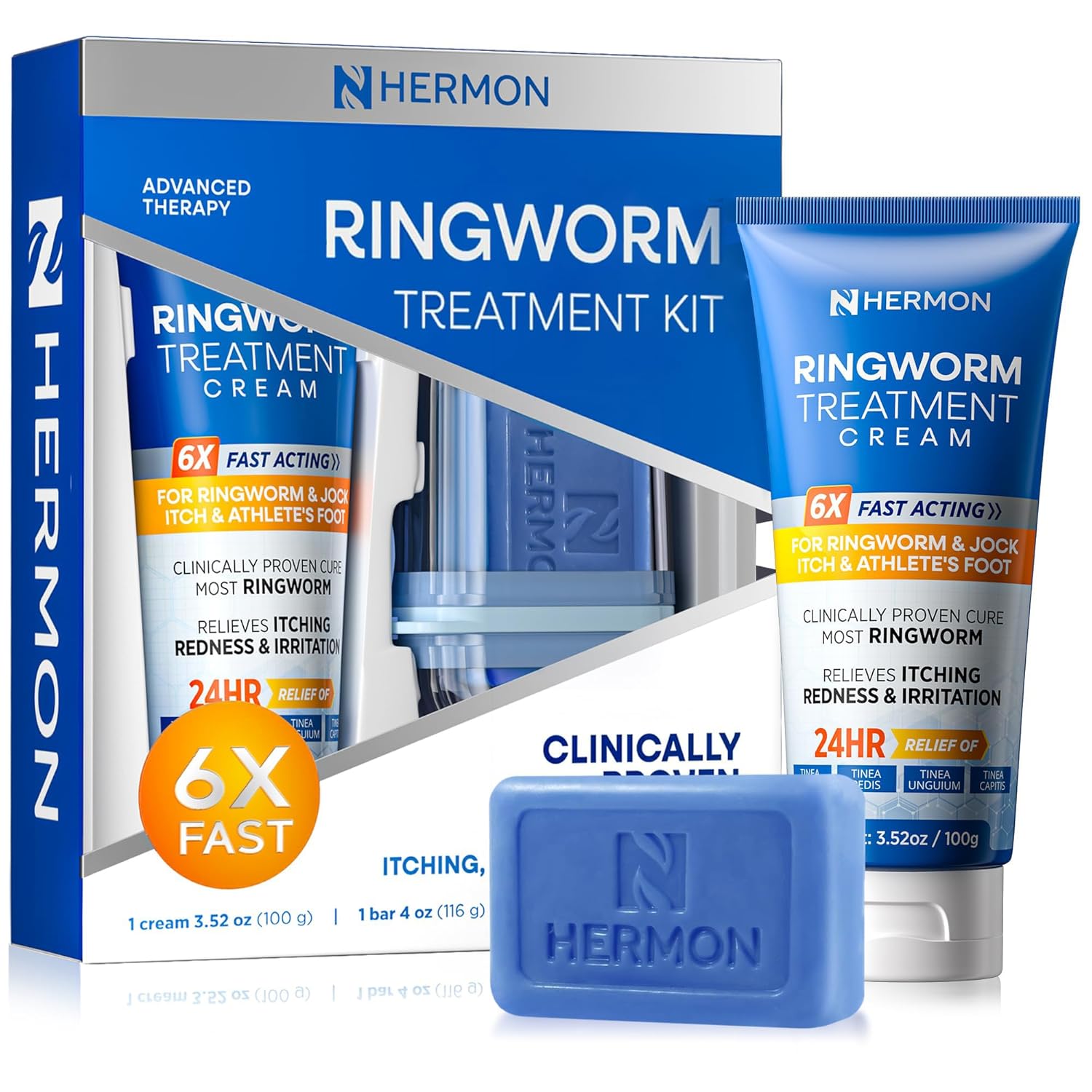 Hermon Ringworm Treatment Kit for Fast Relief and Care