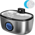 Wireless Cat Water Fountain: 5L Stainless Steel Pet Fountain