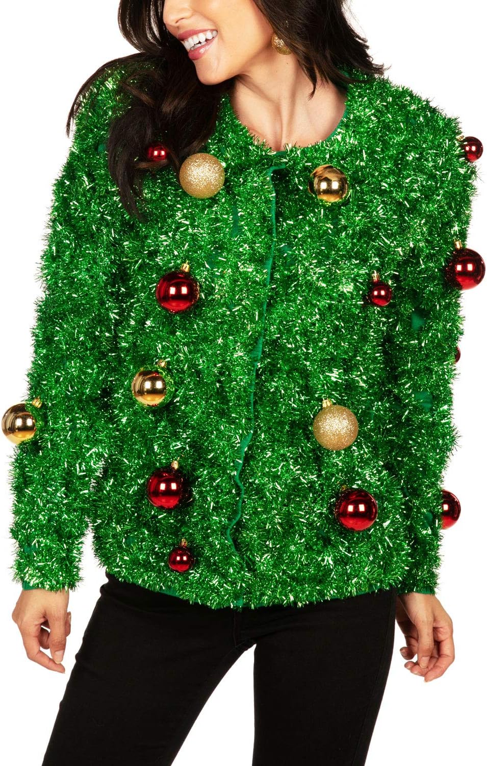 Tipsy Elves Classic Cute Cardigan Ugly Christmas Sweaters for Women