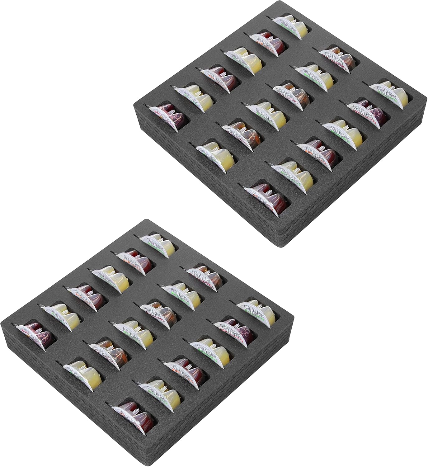 Bartesian Cocktail Capsule Organizer Tray Insert