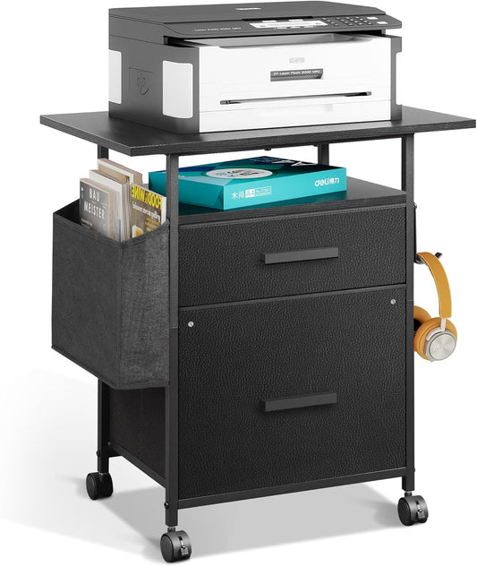 NASHZEN Fabric File Cabinet - Organize with Style!