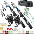Fishing Rod and Reel Combos Telescopic Kit for Kids and Youth - Full