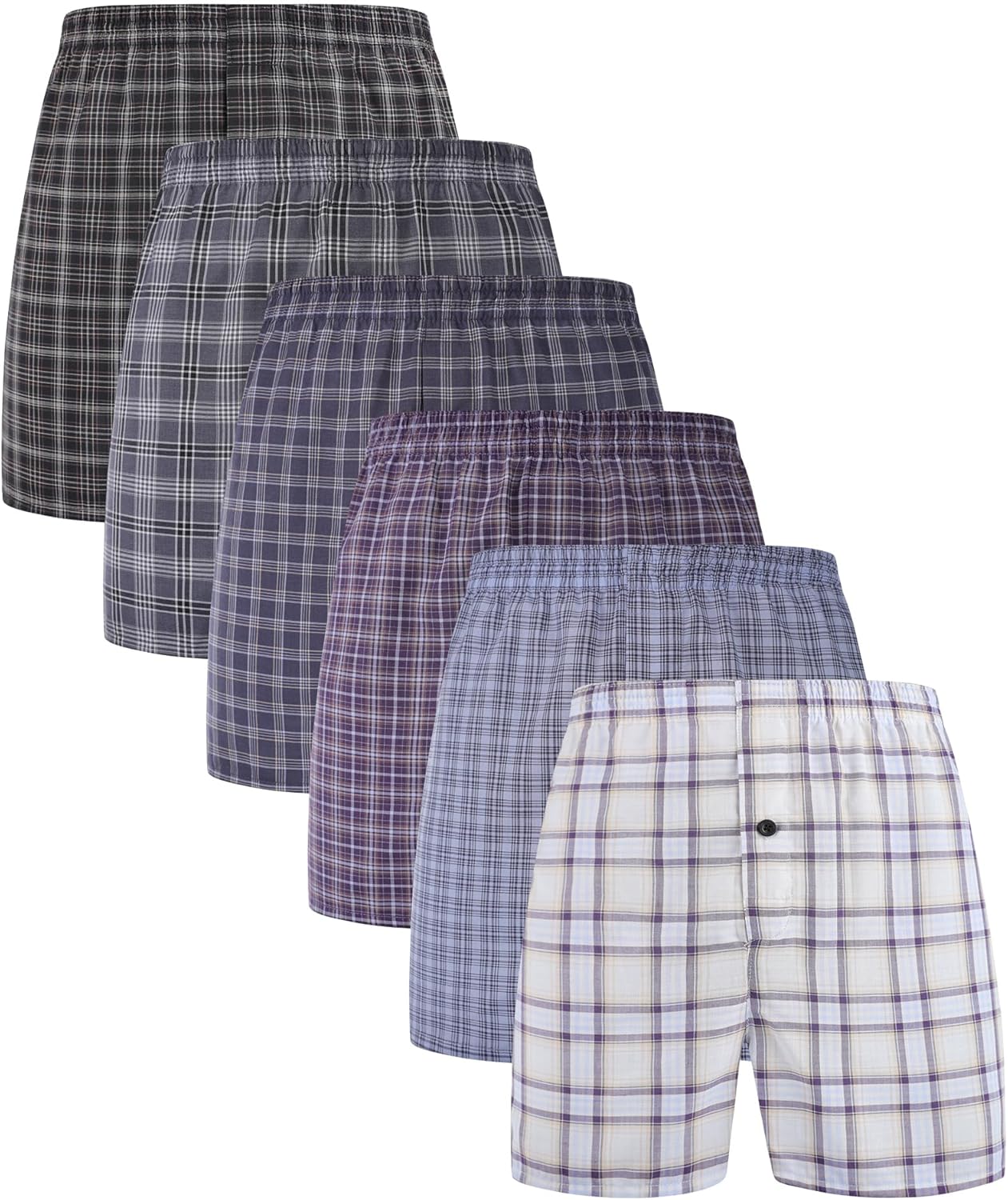 Bamboo Cool Men's Woven Boxer Shorts for Ultimate Comfort