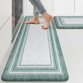 Anti Fatigue Kitchen Mats Set - Cushioned Non Slip Standing Rugs