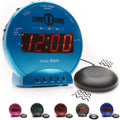 Sonic Bomb Dual Alarm Clock with Bed Shaker - Extra Loud Wake Solution