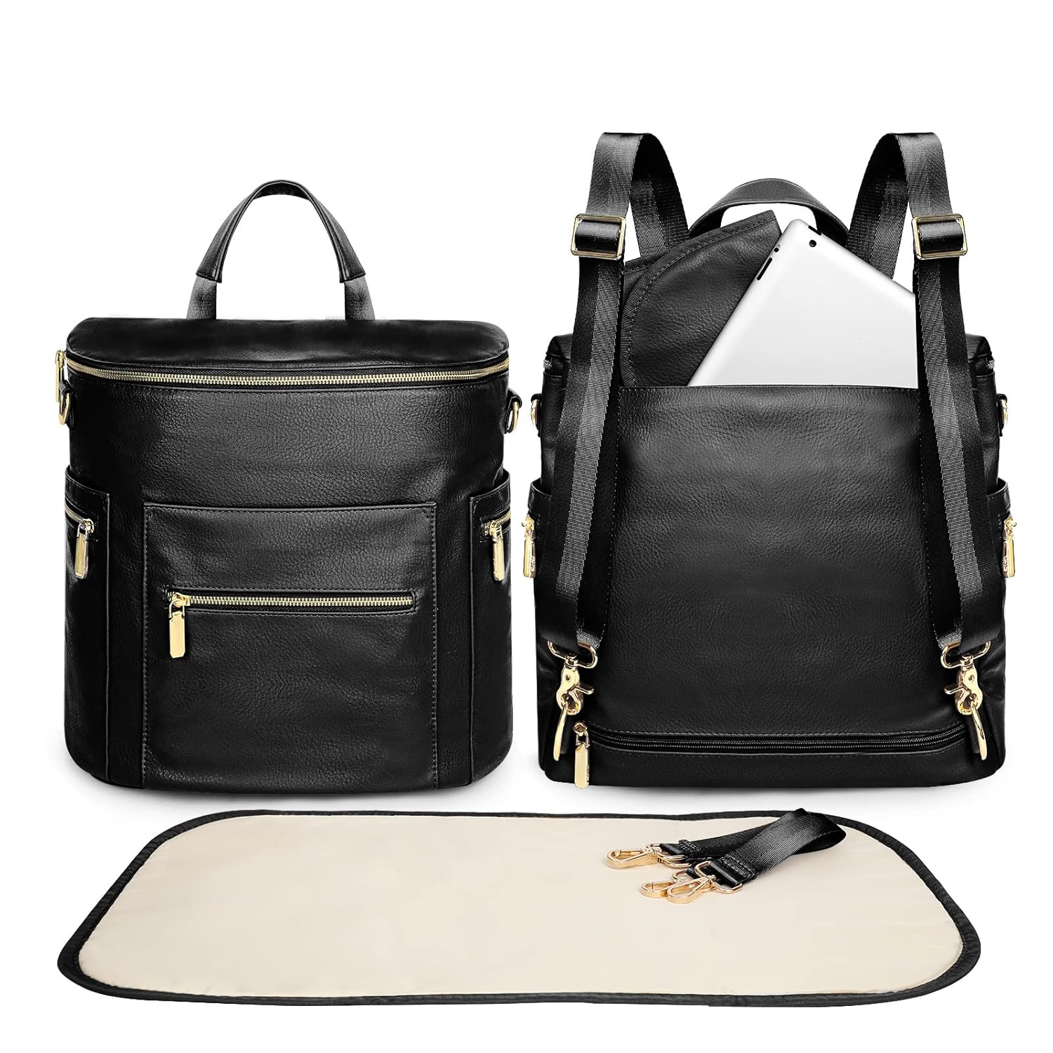 miss fong Diaper Bag Backpack: Stylish & Functional Baby Bag