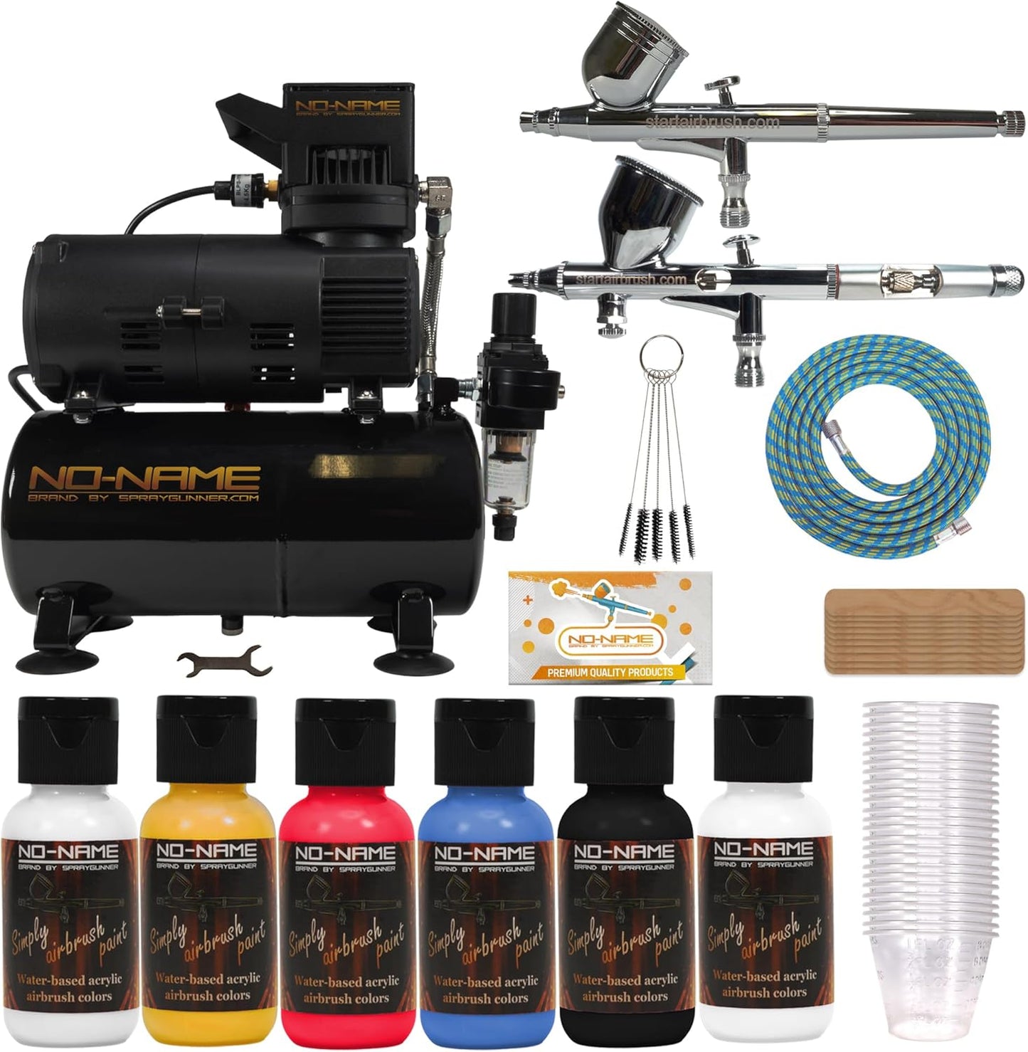 Quiet Cool Tooty Airbrush Kit for All Art - Advanced