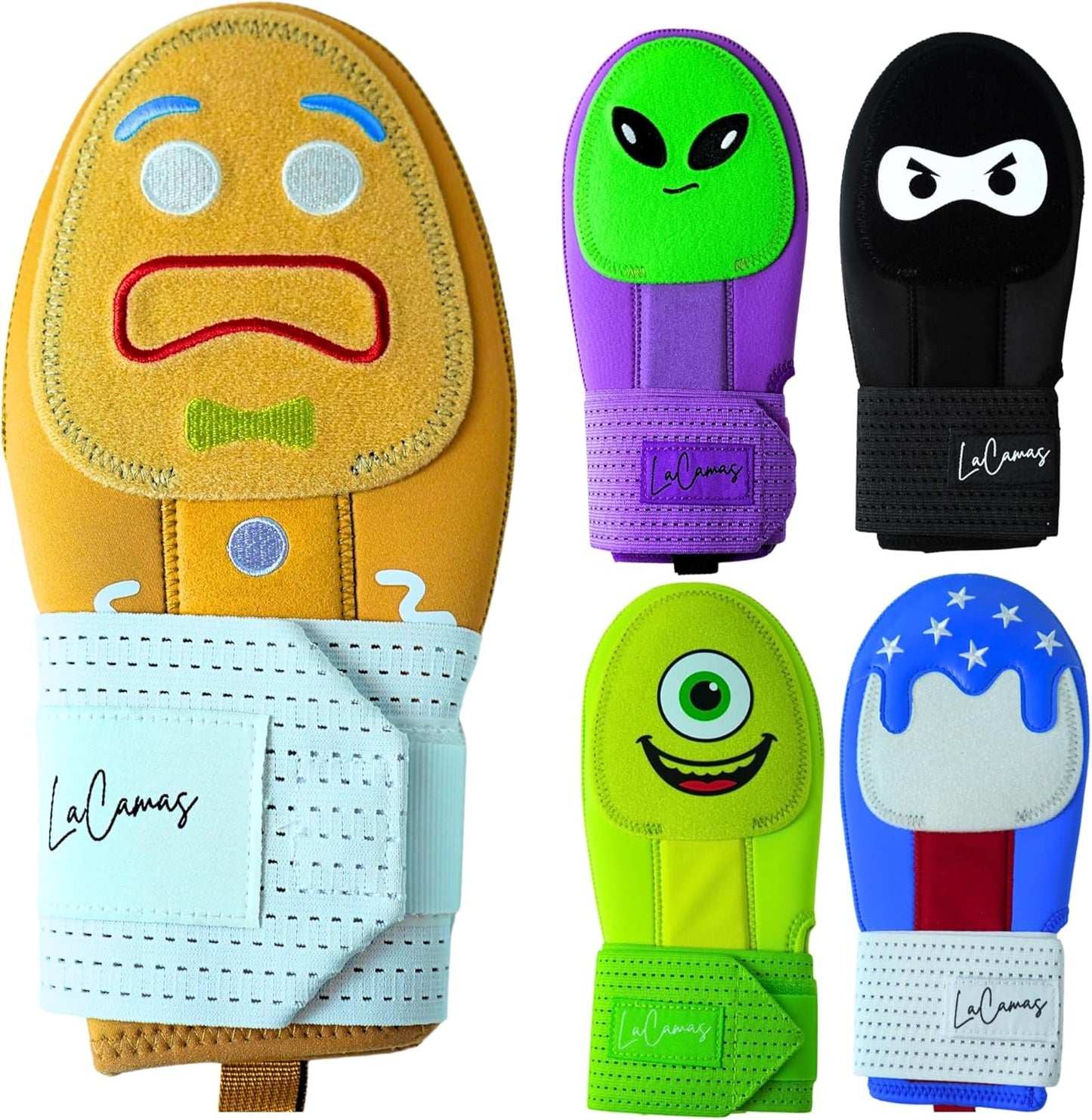 Baseball Sliding Mitt for Youth & Adult Sizes with Drippy Designs