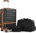 Carry On Luggage 3 Piece Lightweight Travel Luggage Set - Airline