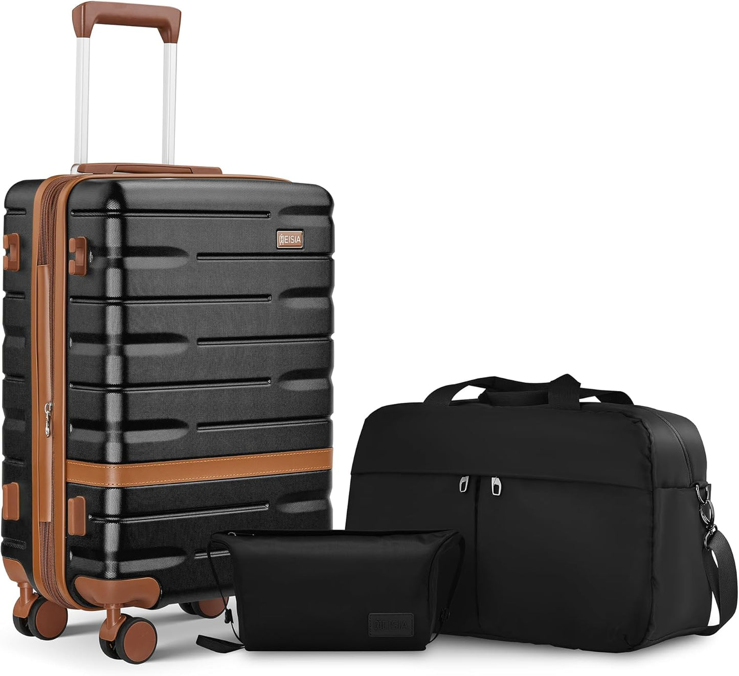 Carry On Luggage Set 3 Piece Lightweight Travel Suitcase