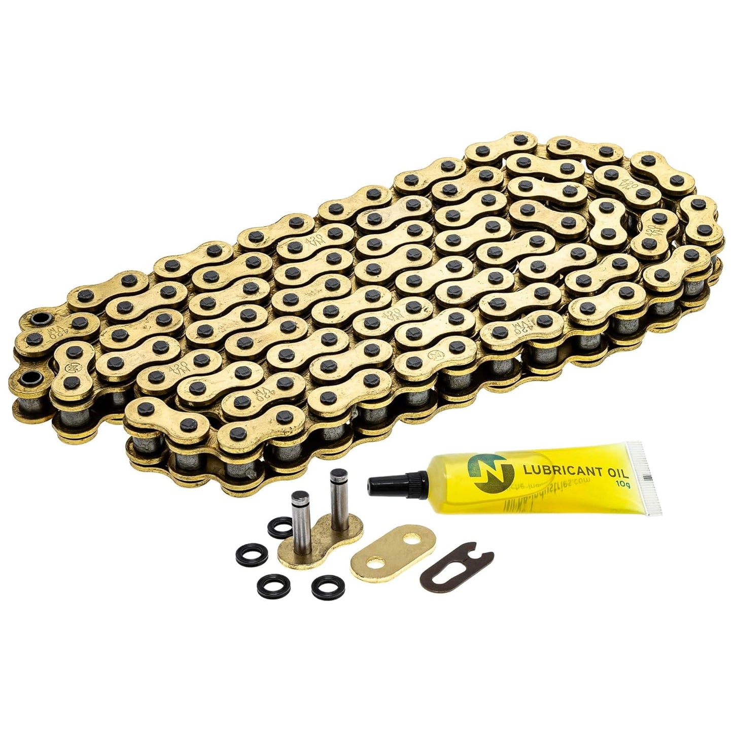 NICHE Gold 420 X-Ring Chain 110 Links for Ultimate Performance