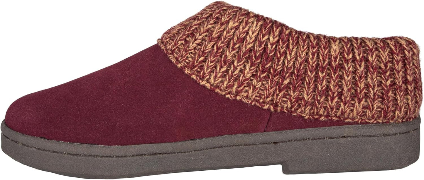 Clarks Women's Knit Scuff Slipper: Comfort Meets Style