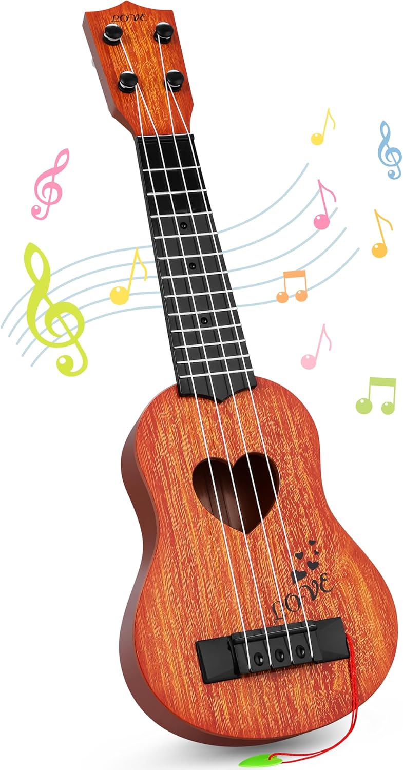 YEZI Kids Toy Ukulele Guitar - Musical Fun for Young Musicians