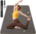 Extra Large Yoga Mat 72x48 or 78x57 - Oversized Workout Mat