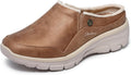 Skechers Womens Easy Going - Latte 2 - Comfortable Slip On Mule